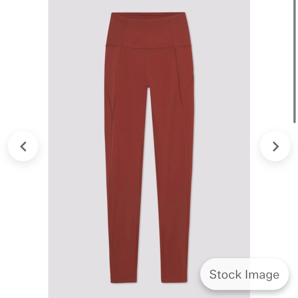 Girlfriend Collective Compressive High-Rise Leggings in Terra
